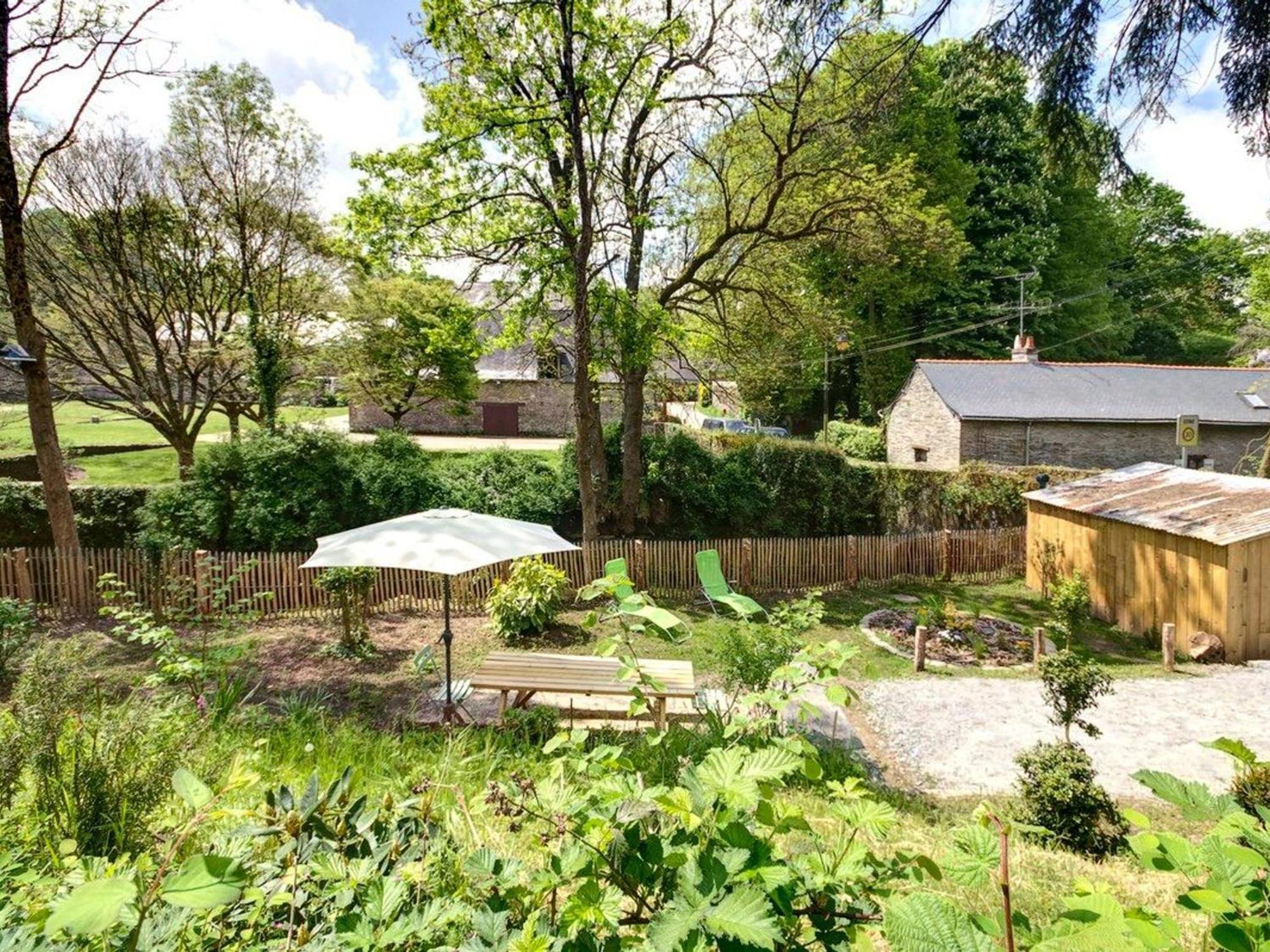 Maison Authentique Bord De Riviere Avec Jardin Privatif - Gite De Peche, Animaux Sur Demande - Fr-1-306-886 Moisdon-la-Riviere Buitenkant foto